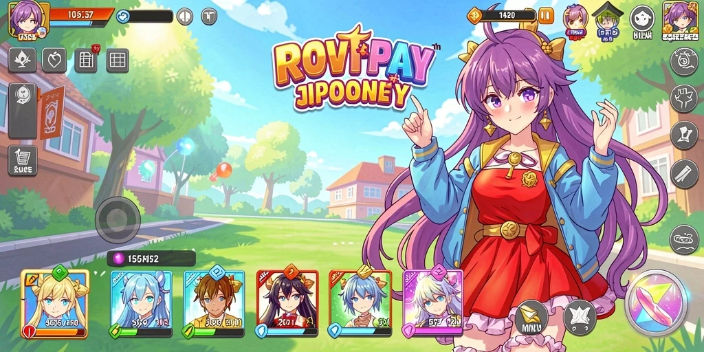Tangkapan layar gameplay yang mendebarkan dan penuh warna.
