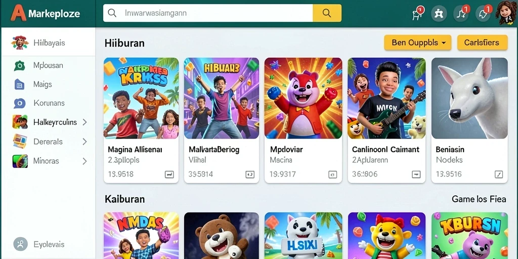 Tampilan awal aplikasi 55KBET yang menarik.