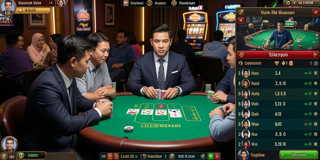 Tampilan slot pertama dengan tema petualangan laut.