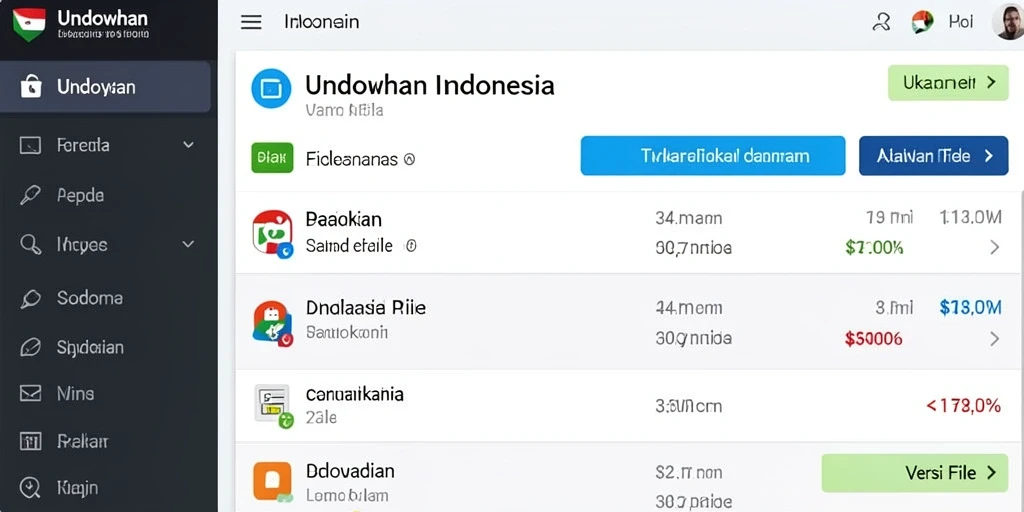 Tampilan antarmuka yang ramah pengguna dan menarik.