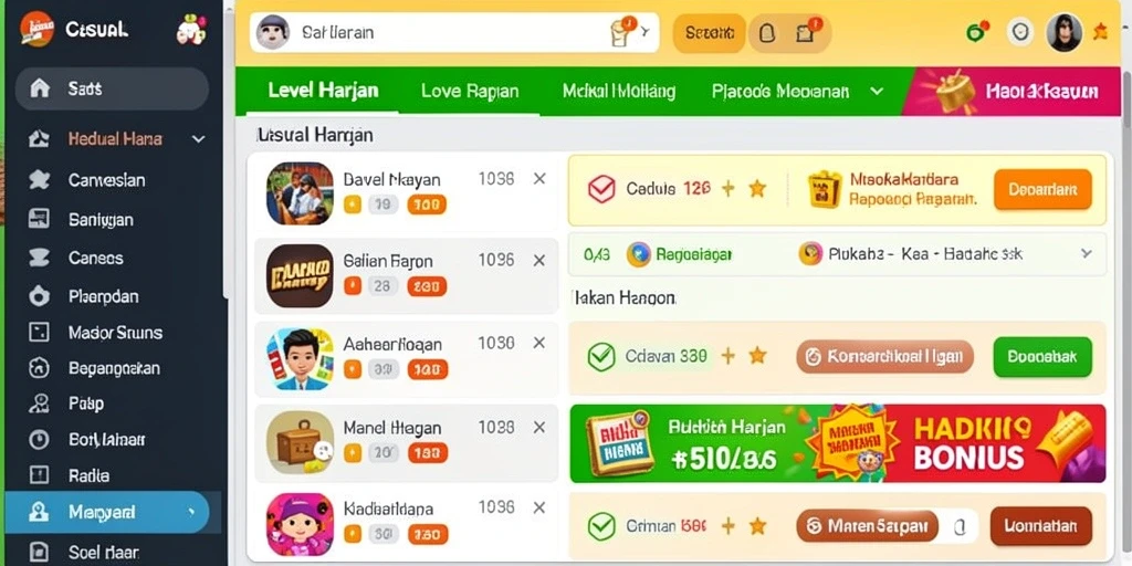 Tampilan antarmuka yang ramah pengguna.