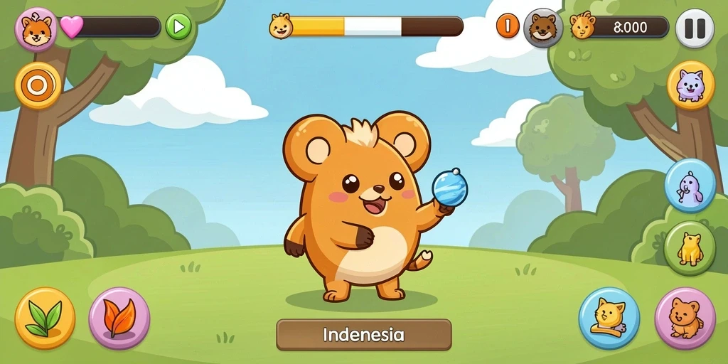 Tampilan antarmuka yang menarik dan mudah digunakan.