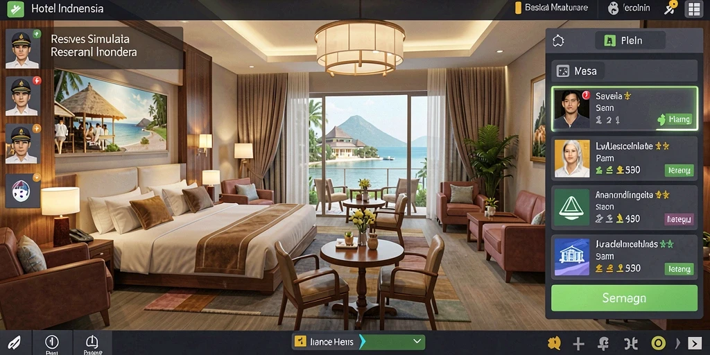 Tampilan antarmuka yang menarik dan user-friendly.