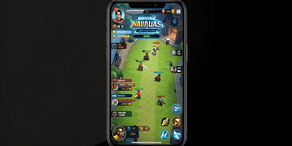 Screenshot menunjukkan karakter utama di level menantang.
