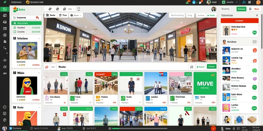 Tampilan antarmuka yang modern dan intuitif.