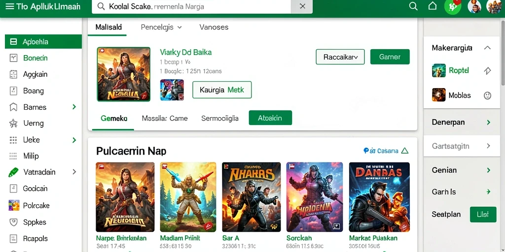 Screenshot menunjukkan gameplay yang seru dan mengasyikkan.