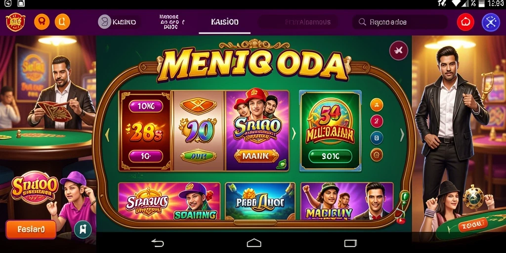 Tampilan awal yang menawan dan mudah dinavigasi.