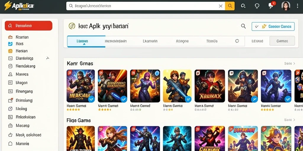 Tampilan antarmuka yang menarik dan mudah digunakan.