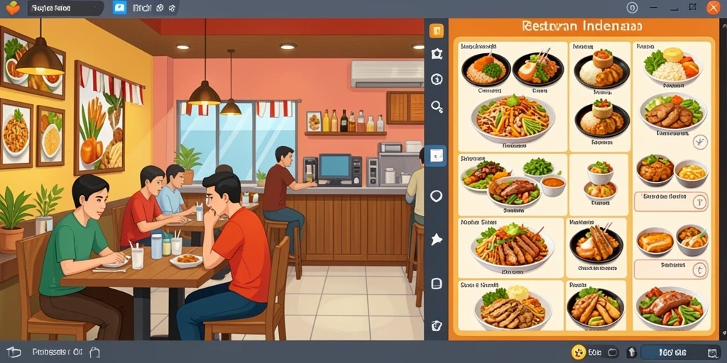 Tampilan antarmuka yang intuitif dan user-friendly.