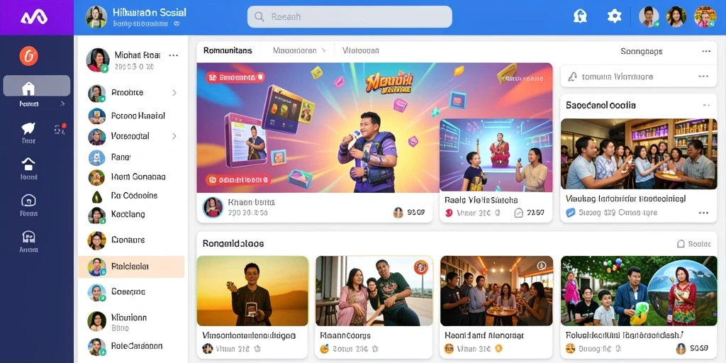 Tampilan awal yang memikat dan mudah dinavigasi.