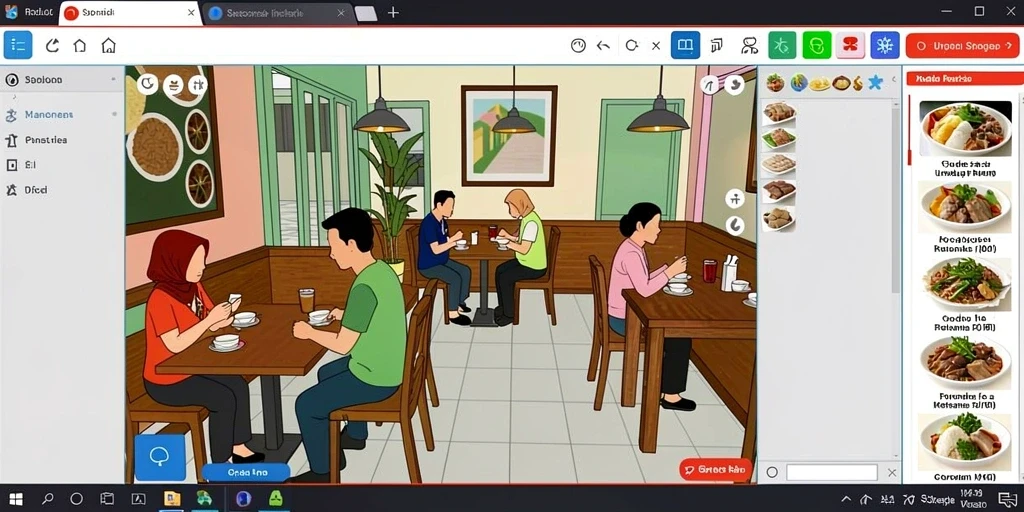 Tampilan grafis yang memukau di SUNDA777.